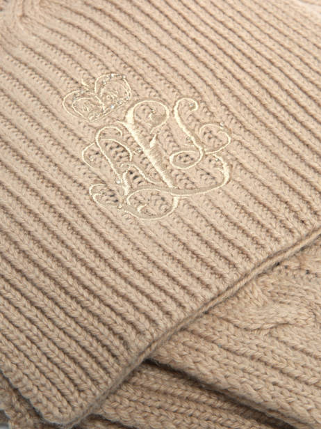 Sjaal Lauren ralph lauren Bruin textile 54P04467 ander zicht 1